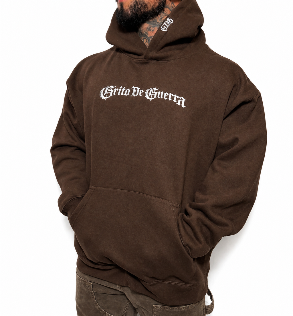 GDG Essentials Heavyweight Hoodie - Mocha Brown
