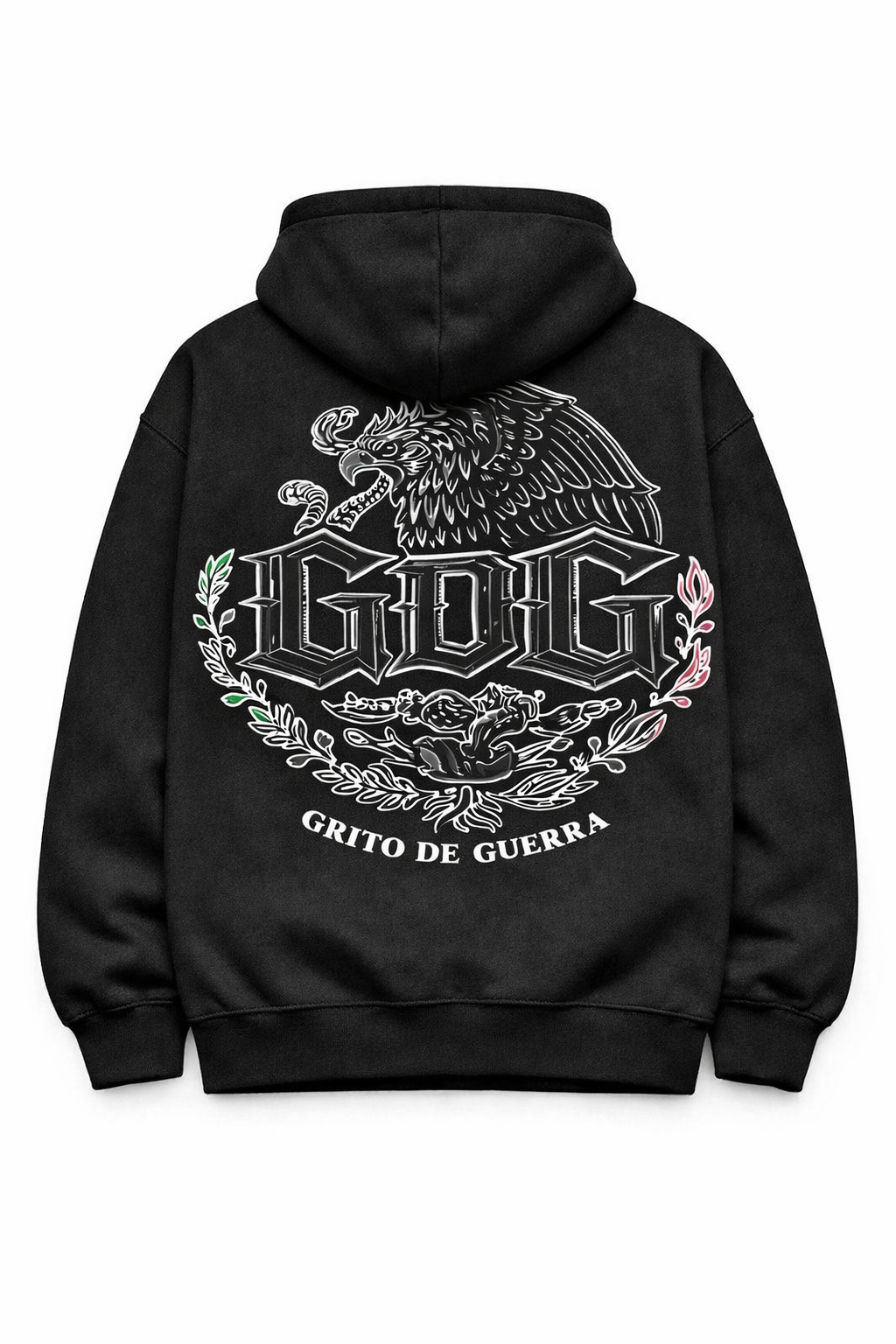 GDG Essentials Heavyweight Hoodie - Black & White