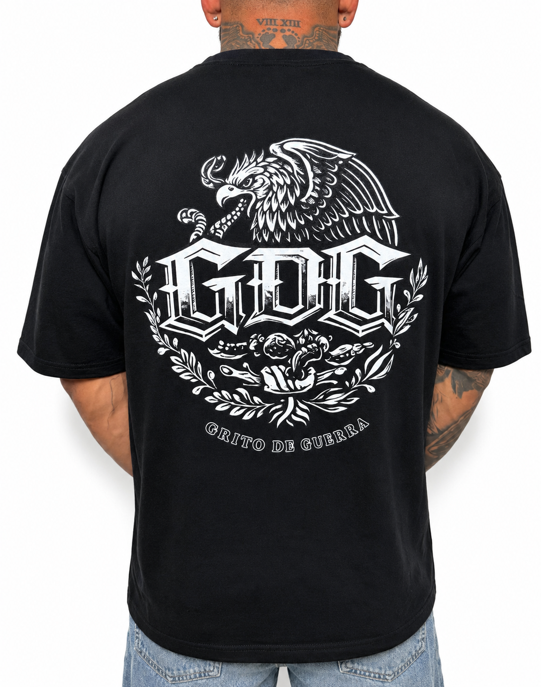 GDG Essentials+ Embroidered Tee - Black