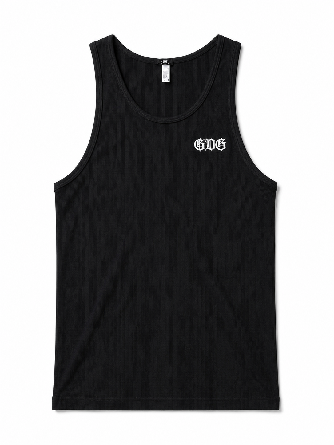 GDG Embroidered Tank – Black