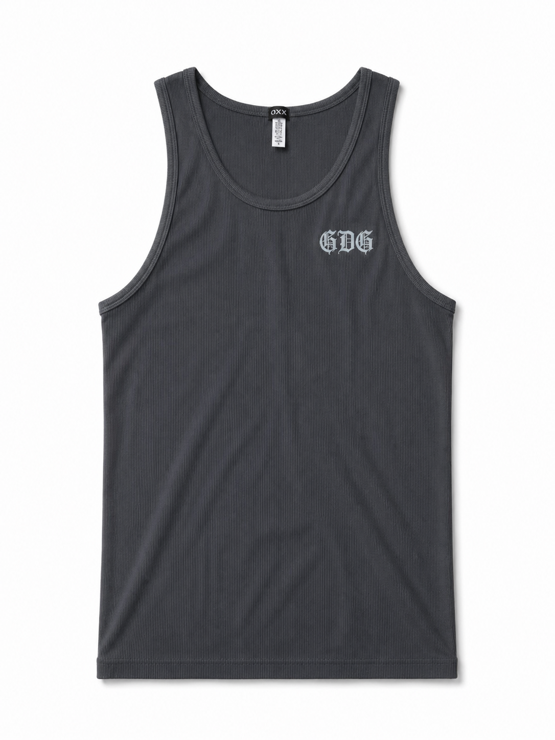 GDG Embroidered Tank – Gray